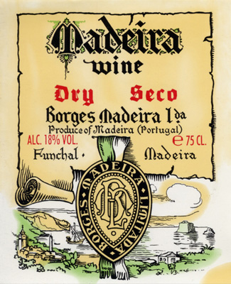 Borges Dry or Seco label