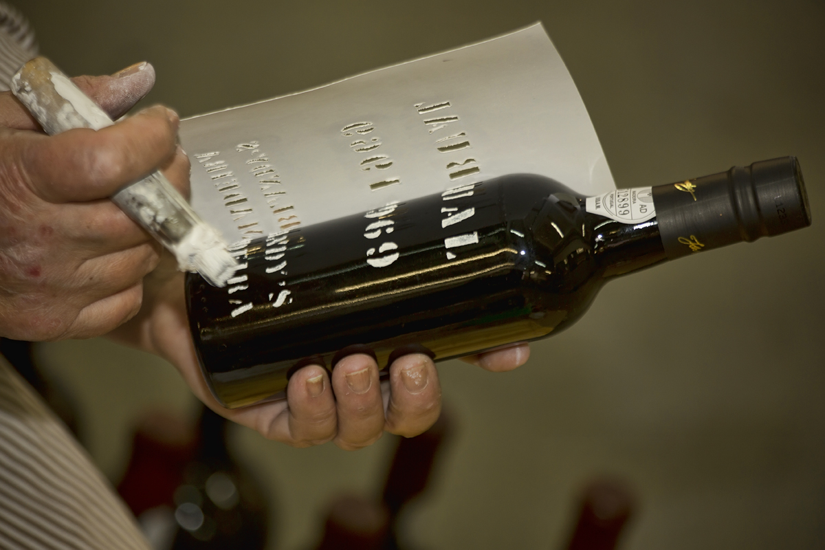 Madeira bottle labels