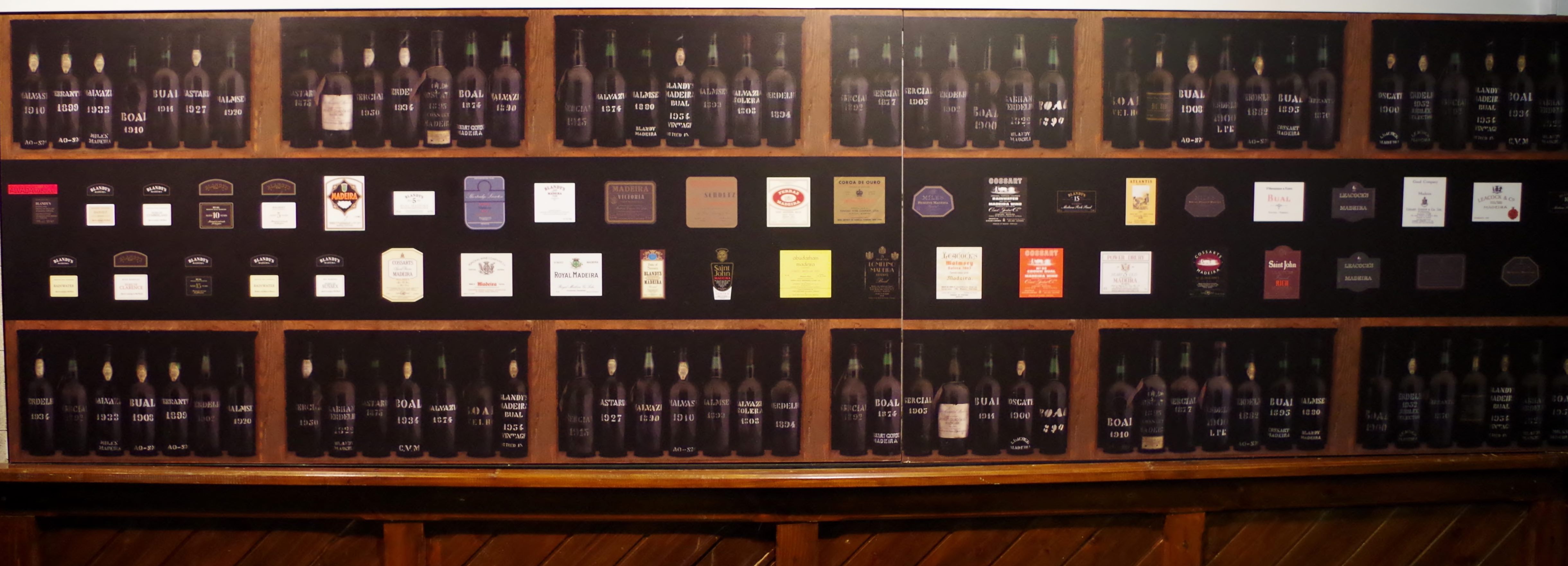 Blandy's Madeira wine range
