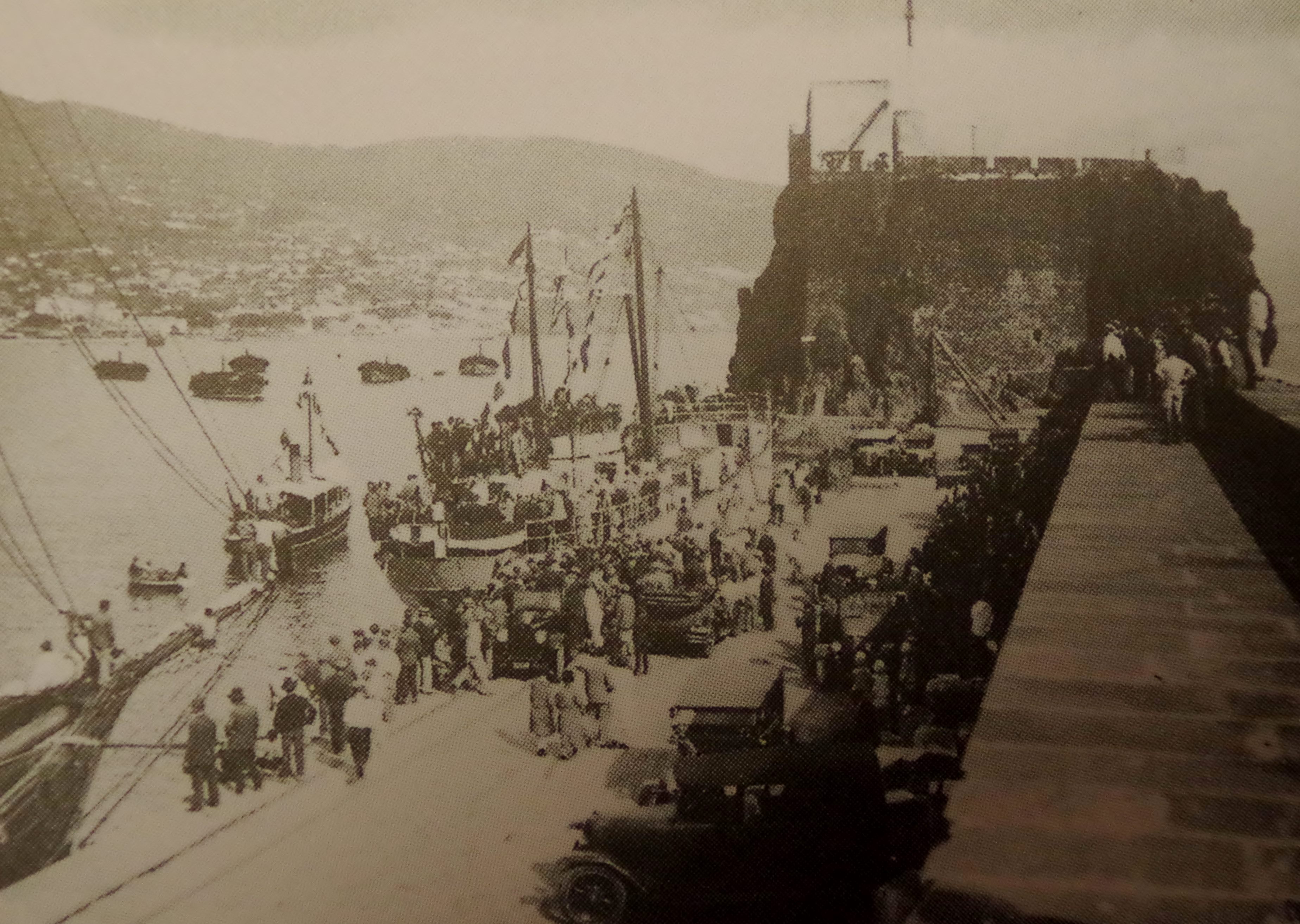 Funchal breakwater 1900s