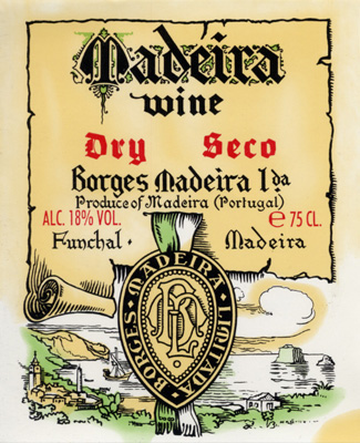 Borges old label