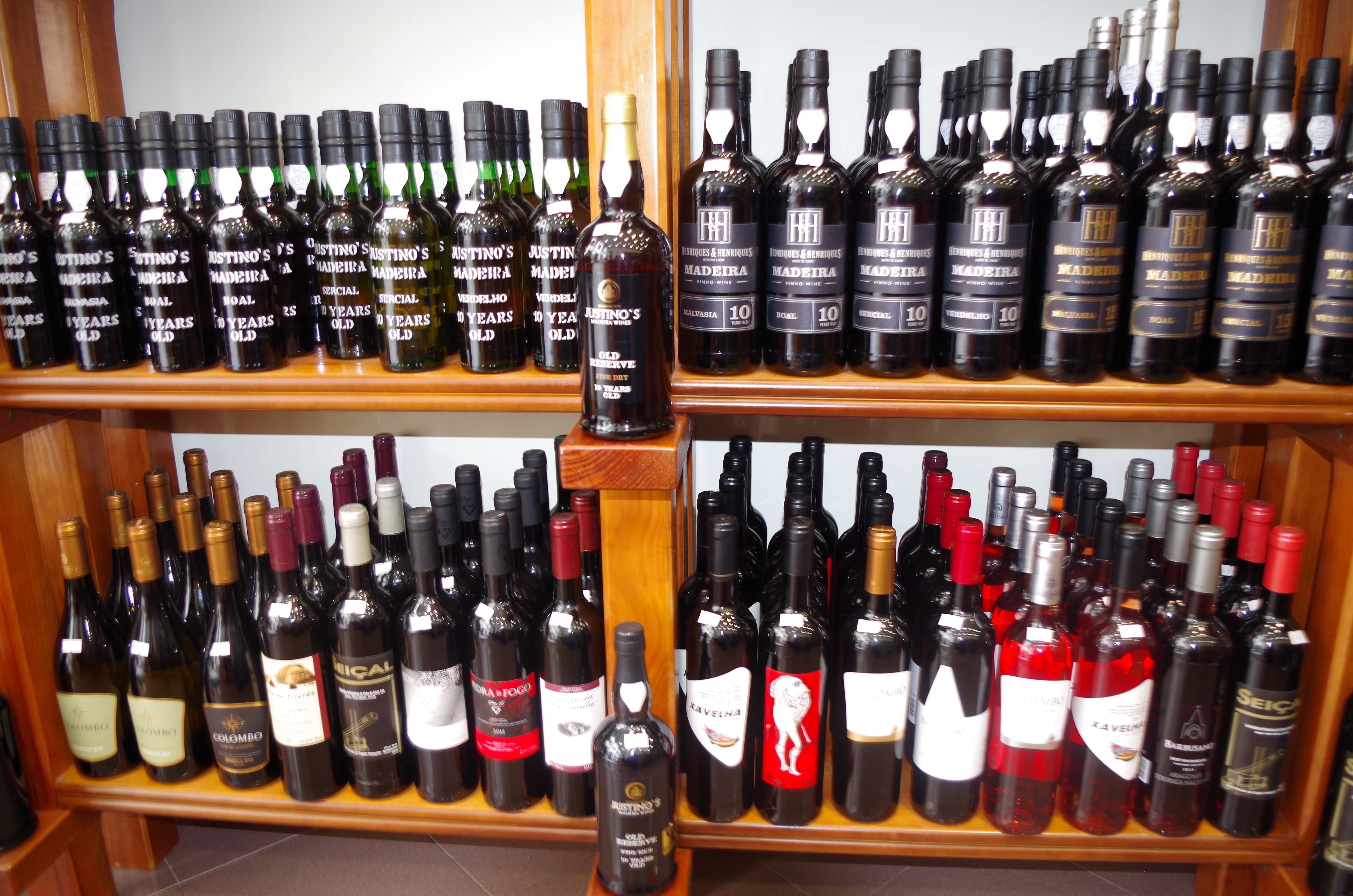 Madeira wines and table wines