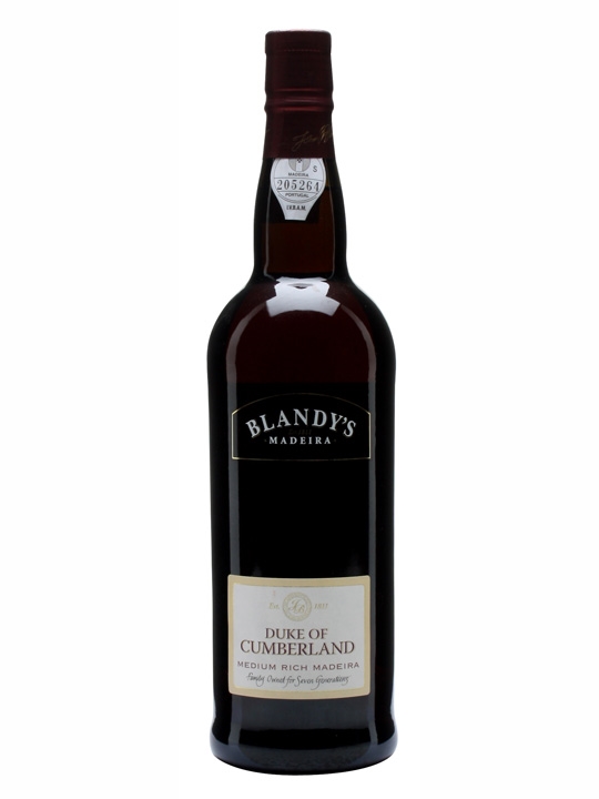 Duke of Cumberland medium rich Madeira wine from Blandy's