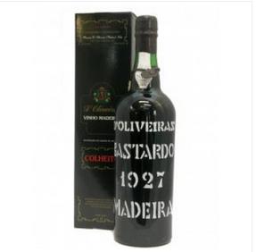 Bastardo Madeira wine D'Oliveiras 1927 Bastardo