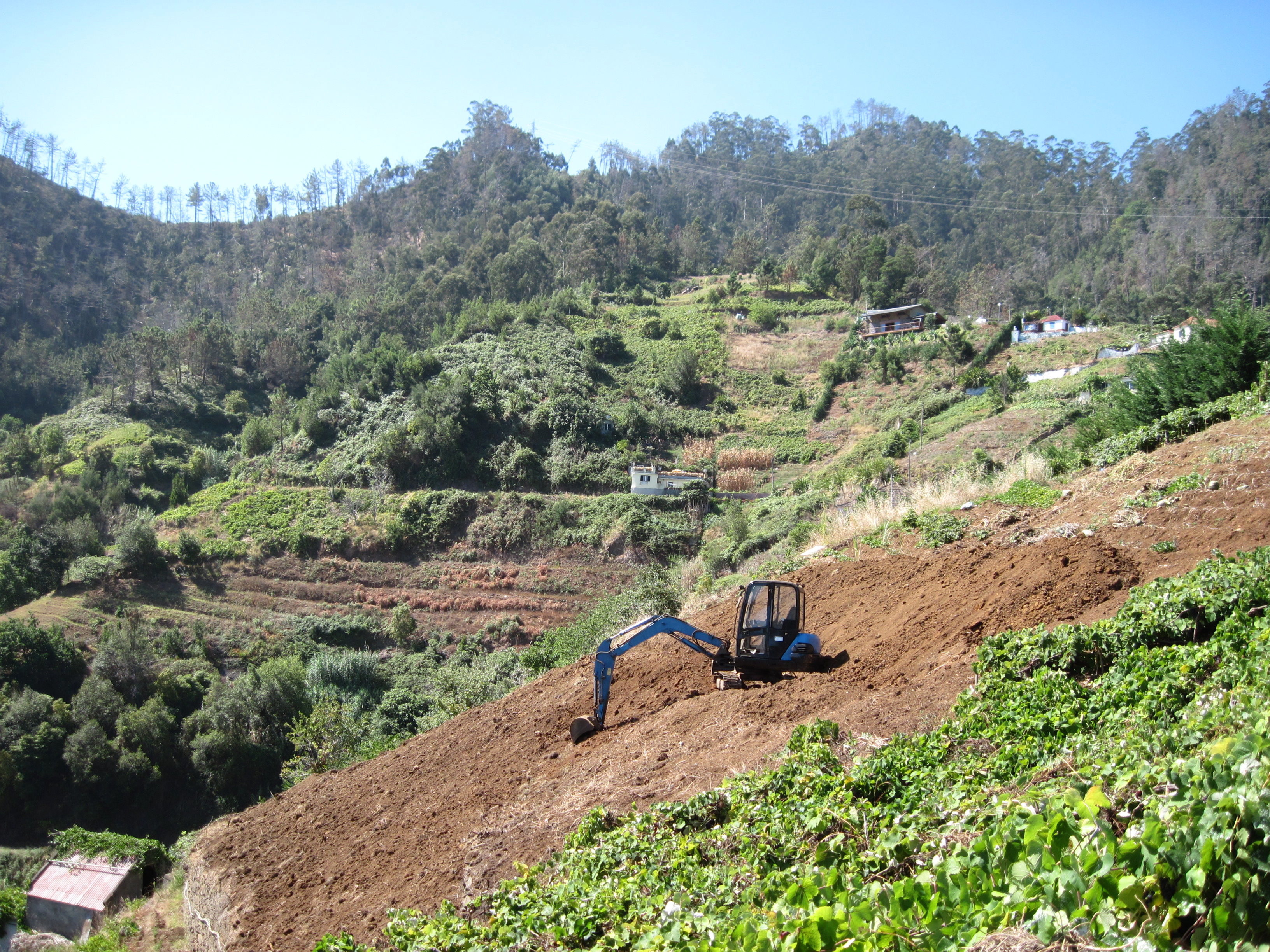 Mechanisation in farming on Madeira