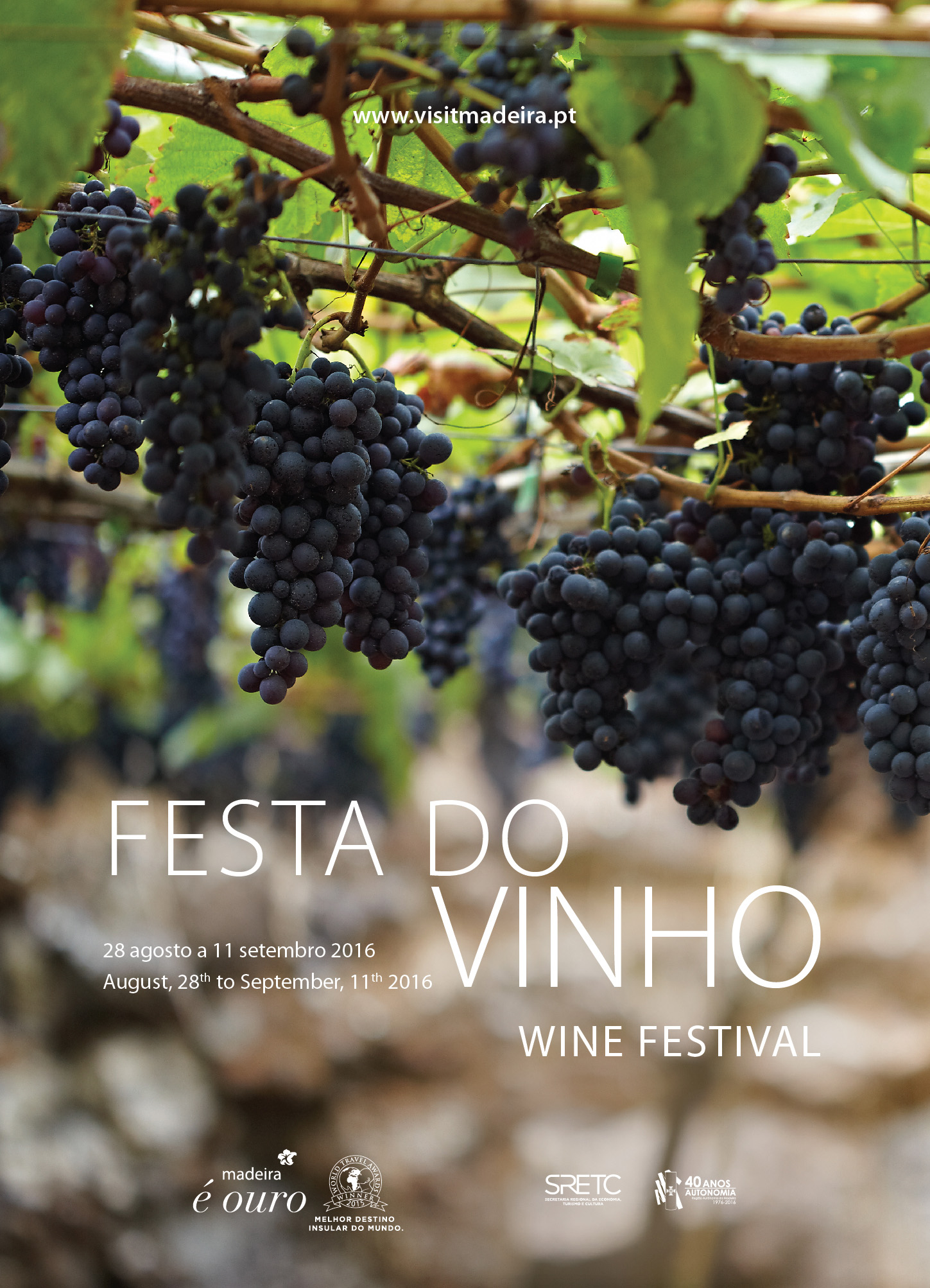 Madeira wine festival 2016 poster