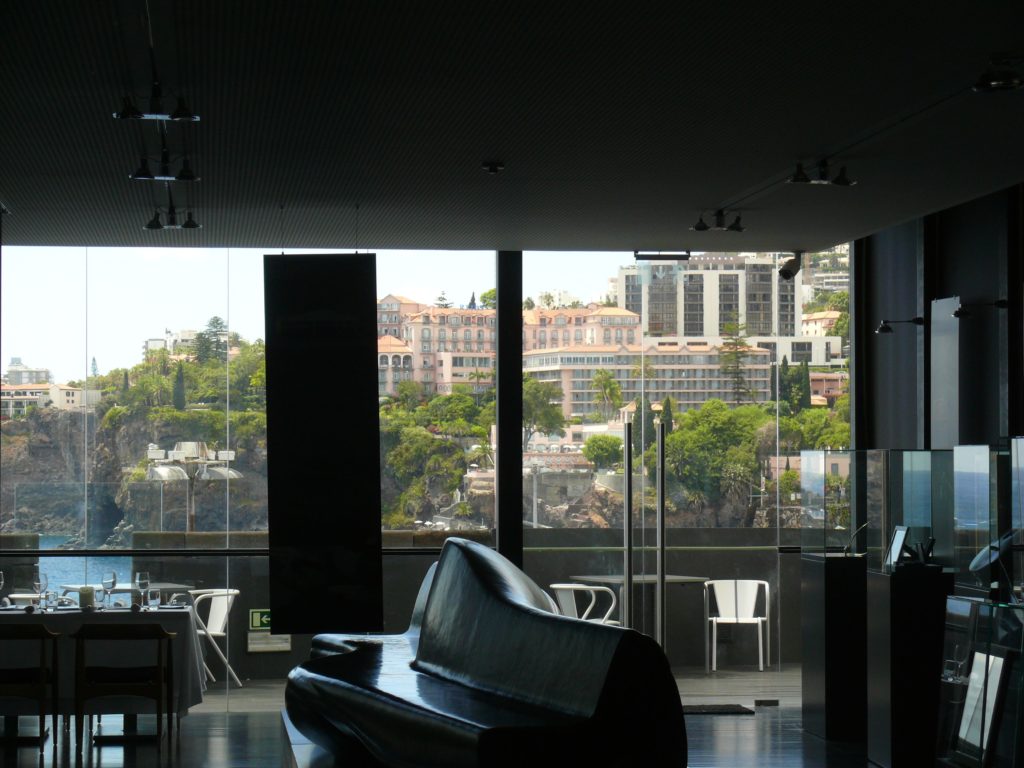 Design Centre dining with a view of Funchal's finest hotels