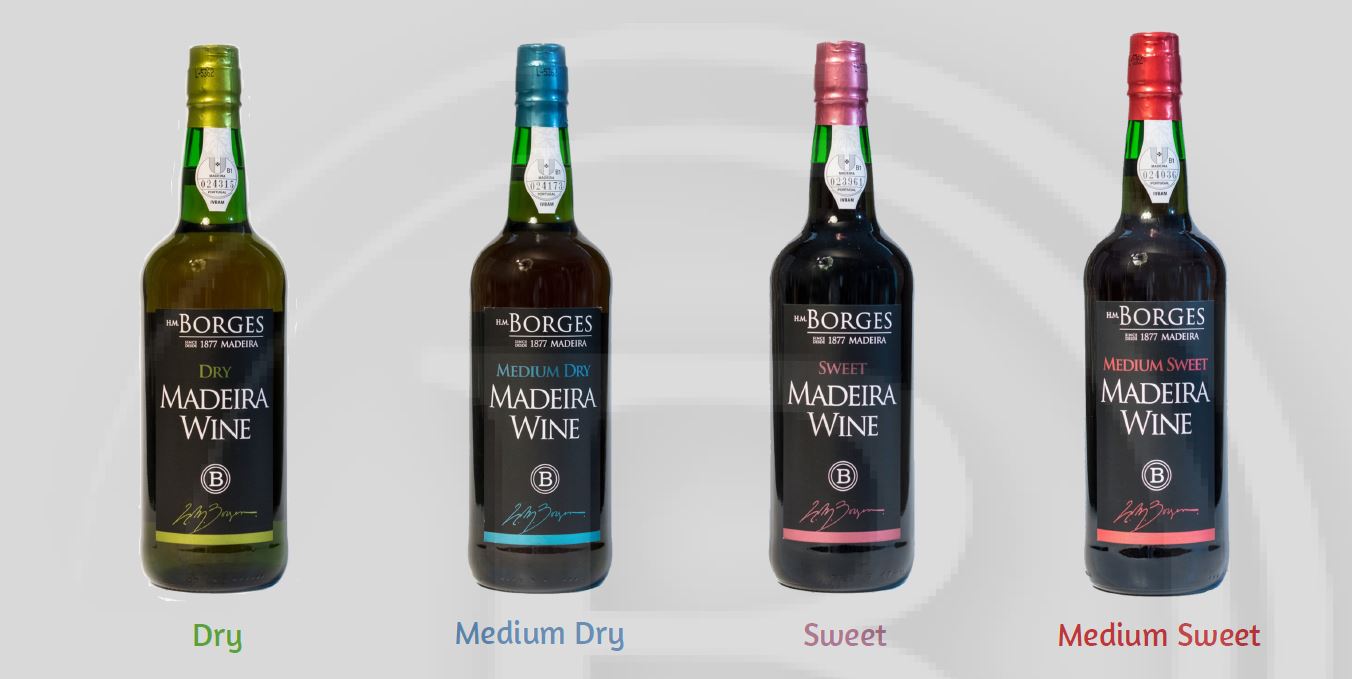 Borges 3 years old Madeira wines