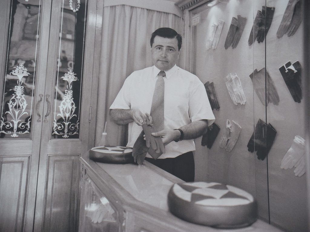 A shopkeeper in Funchal