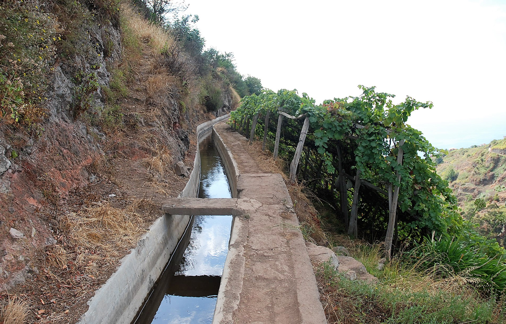 Levadas irrigation channels