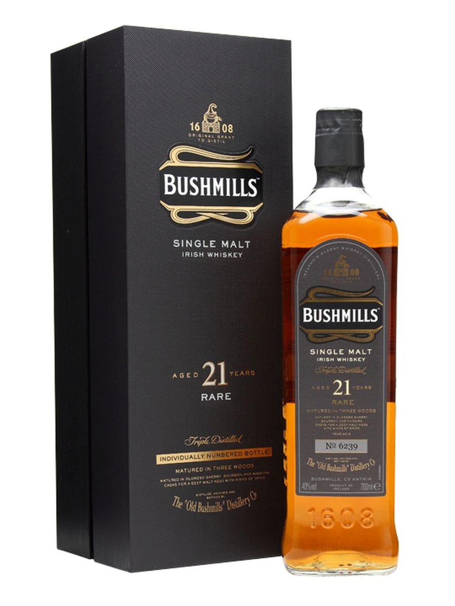 Bushmills Madeira cask whisky 21 years old