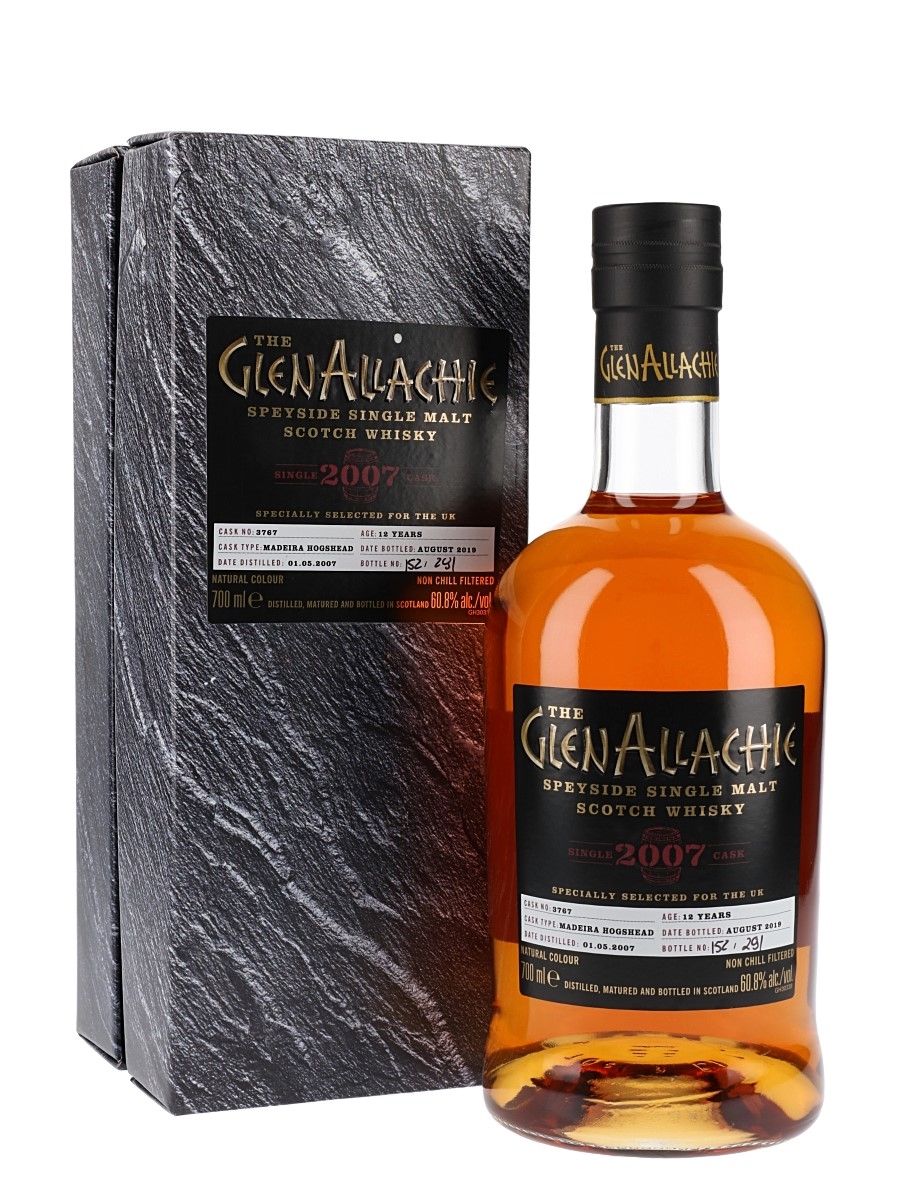Glenallachie Madeira cask whisky