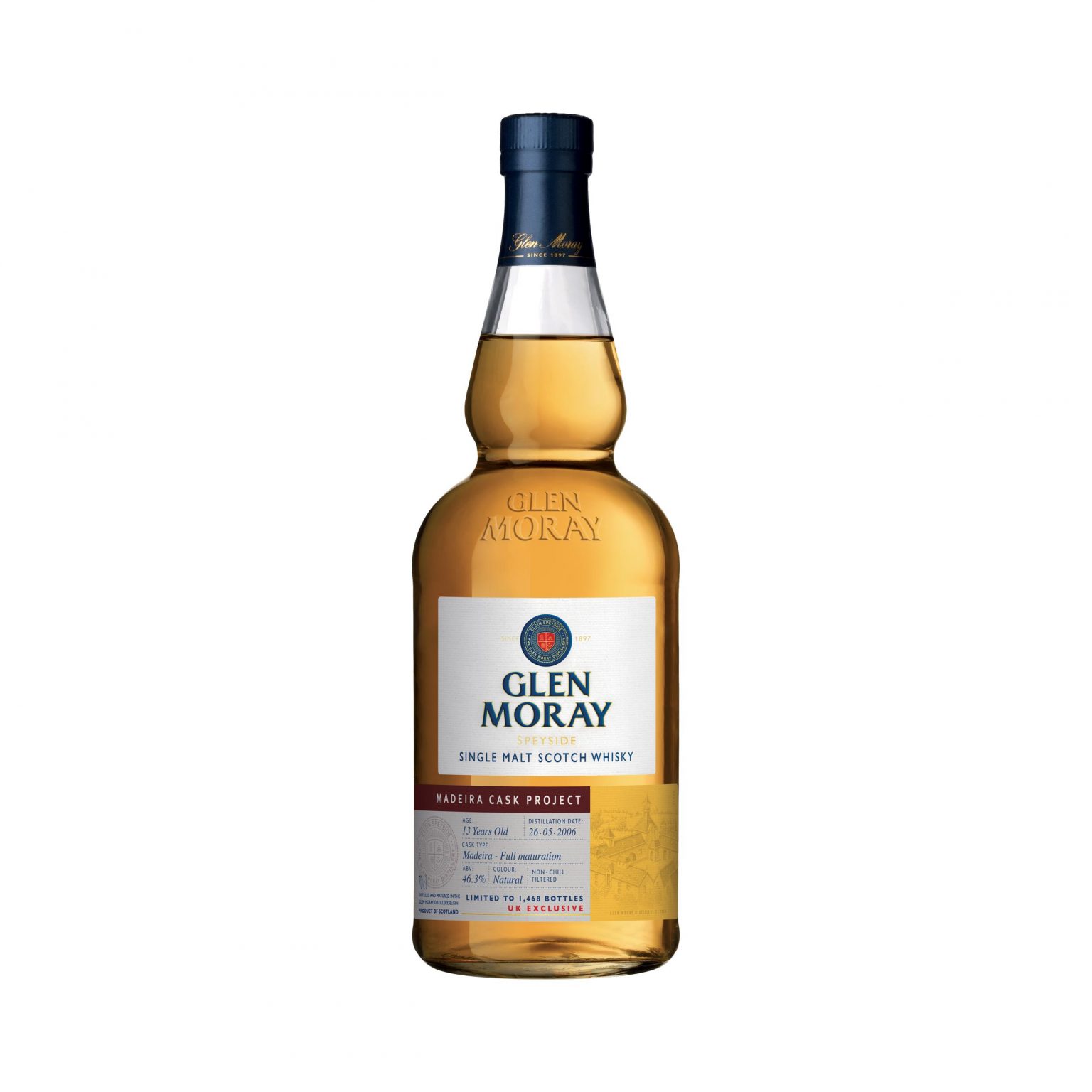 Glen Moray madeira cask finish whisky