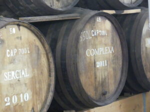 Complexa maturing in the barrel