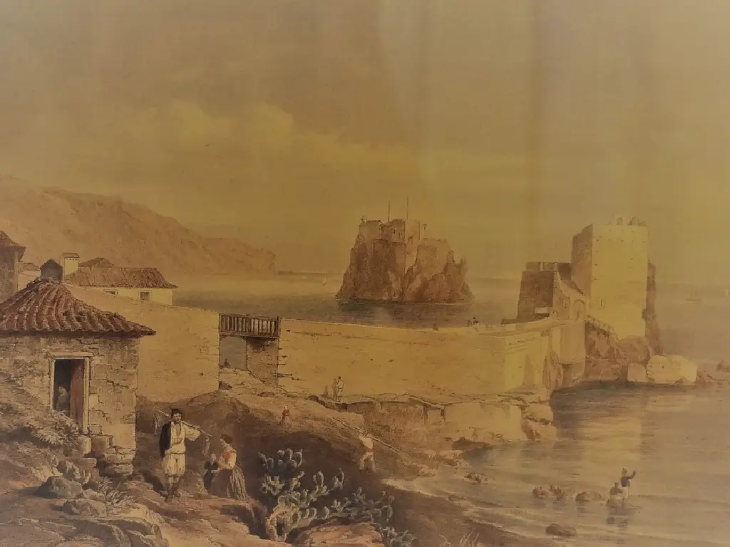 Funchal’s breakwater forts in the early days