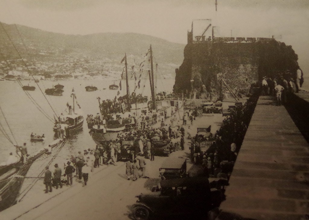Funchal breakwater 1900s
