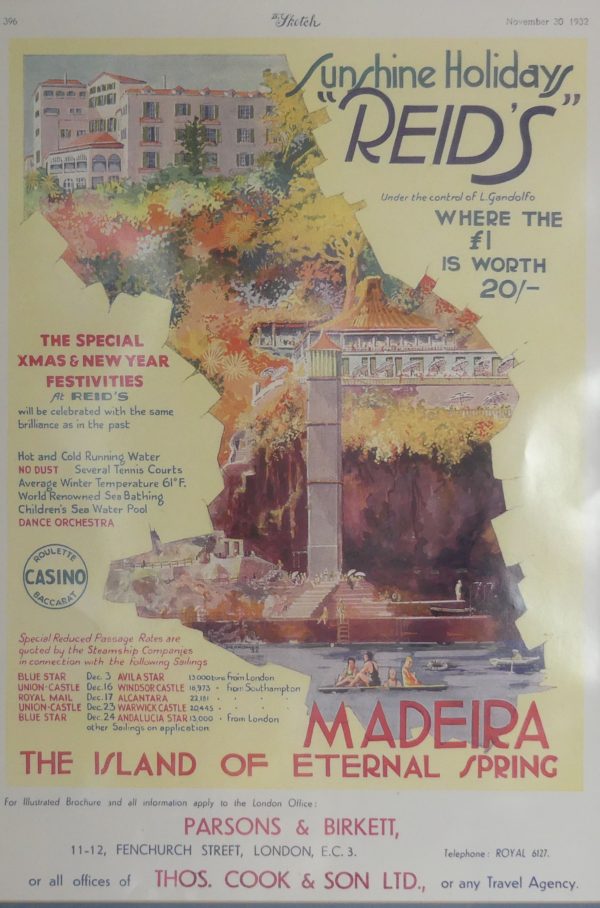 Poster for Reid’s hotel