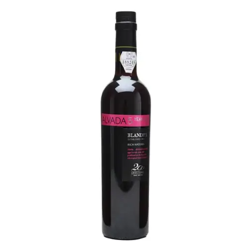 Alvada Madeira wine blend from Blandy’s