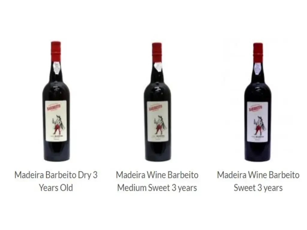 Barbeito 3 year old Madeira wines