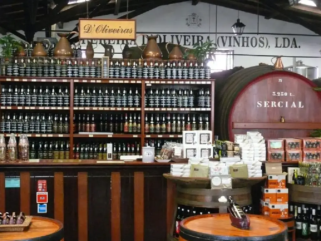 Barrels ageing at D’Oliveiras