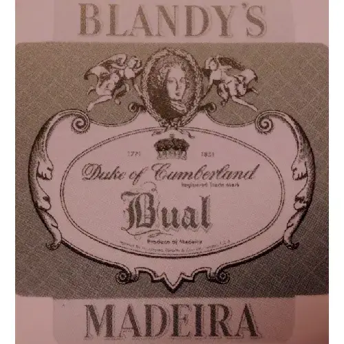 Blandy’s old style label