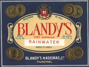 Blandy's Rainwater Madeiran wine