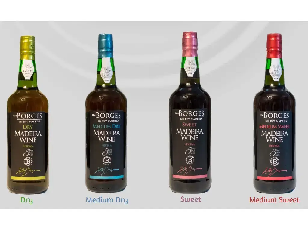 Borges 5 years old Reserve Madeira wines
