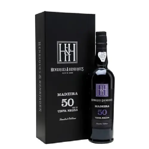 Henriques and Henriques 50 year old Tinta Negra Madeira wine