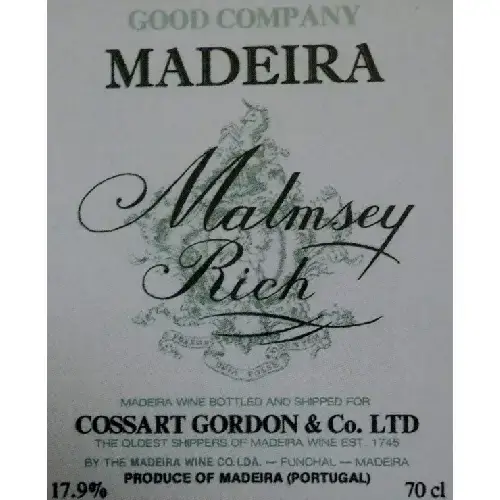 Malmsey Rich Madeira