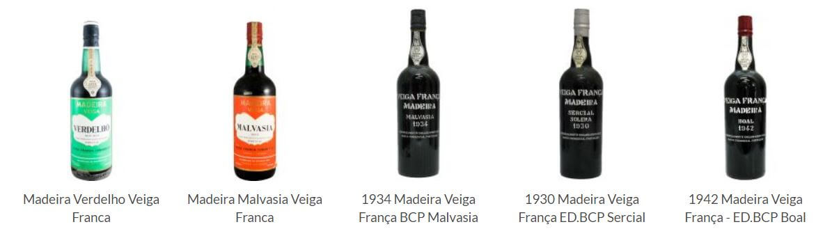 Veiga França Madeira wines(Garrafeira Nacional, Lisbon)
